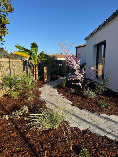 Aménagement cheminement à MACHECOUL-SAINT-MEME