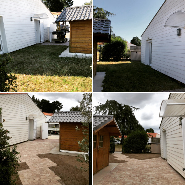 Aménagement pavage à MACHECOUL-SAINT-MEME